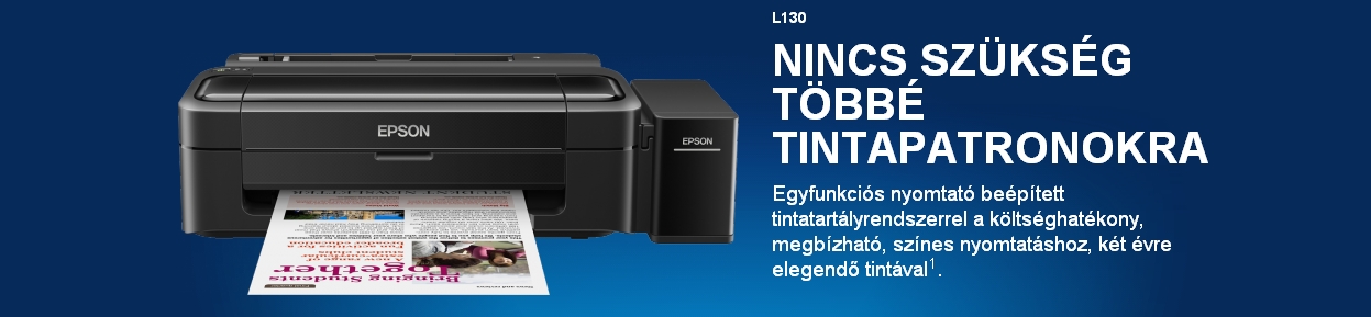 Epson L130 színes A4 nagykapacitású nyomtató